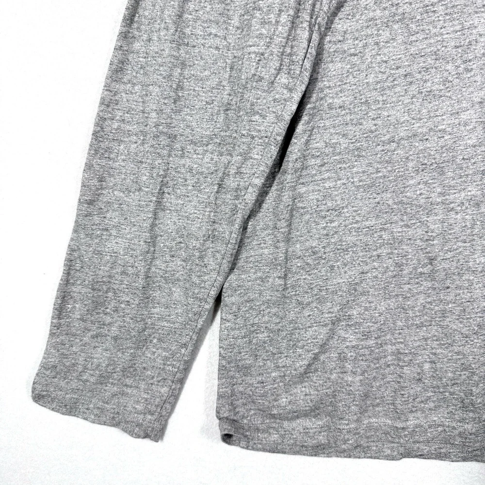 Polo Ralph Lauren Shirt Hoodie Men XL Grey Long Sleeve Pullover Pony Logo Hooded